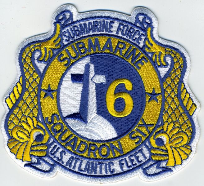 Submarine Squadron Six Patch