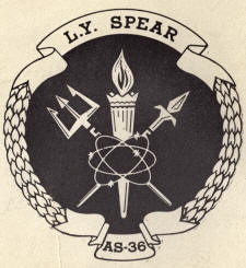 Insignia of USS L. Y. SPEAR (AS-36)